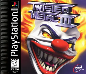 Twisted Metal 3 (US) box cover front